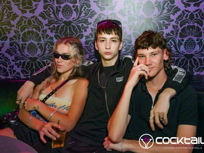 A professional photo of guests enjoying themselves at Cocktails Nightclub from our gallery.