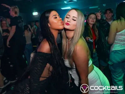 A professional photo of guests enjoying themselves at Cocktails Nightclub from our gallery.