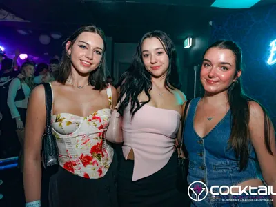 A professional photo of guests enjoying themselves at Cocktails Nightclub from our gallery.