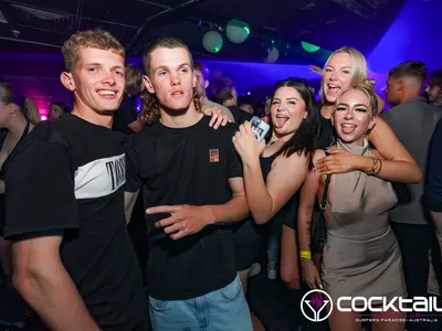 A professional photo of guests enjoying themselves at Cocktails Nightclub from our gallery.