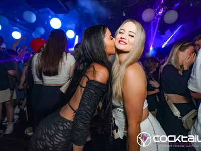 A professional photo of guests enjoying themselves at Cocktails Nightclub from our gallery.