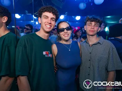 A professional photo of guests enjoying themselves at Cocktails Nightclub from our gallery.