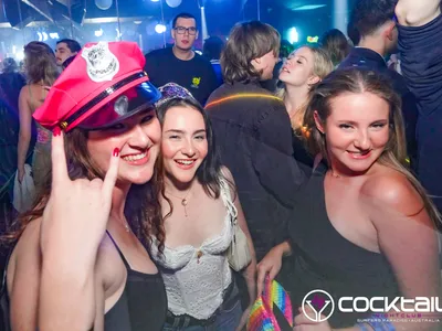 A professional photo of guests enjoying themselves at Cocktails Nightclub from our gallery.