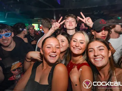 A professional photo of guests enjoying themselves at Cocktails Nightclub from our gallery.