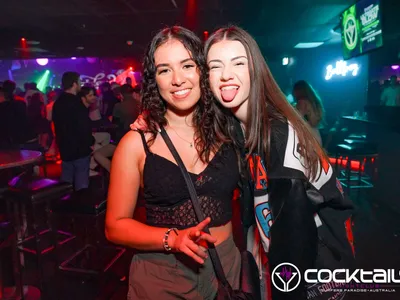 A professional photo of guests enjoying themselves at Cocktails Nightclub from our gallery.