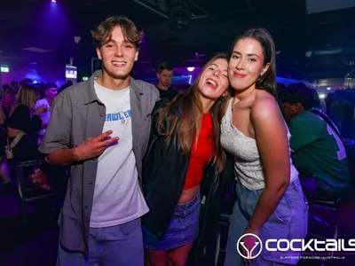 A professional photo of guests enjoying themselves at Cocktails Nightclub from our gallery.