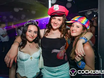 A professional photo of guests enjoying themselves at Cocktails Nightclub from our gallery.