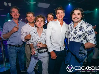 A professional photo of guests enjoying themselves at Cocktails Nightclub from our gallery.