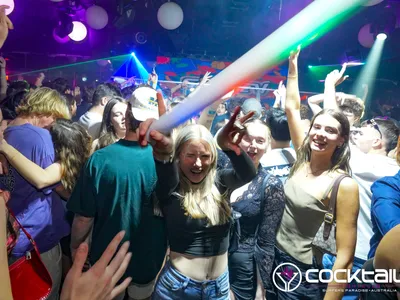 A professional photo of guests enjoying themselves at Cocktails Nightclub from our gallery.