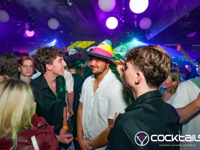 A professional photo of guests enjoying themselves at Cocktails Nightclub from our gallery.