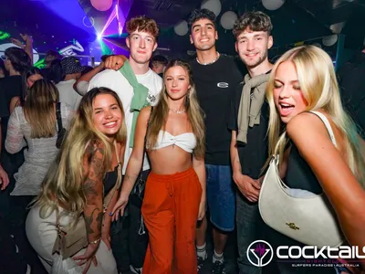 A professional photo of guests enjoying themselves at Cocktails Nightclub from our gallery.