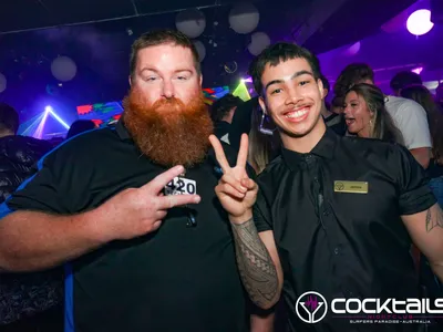 A professional photo of guests enjoying themselves at Cocktails Nightclub from our gallery.