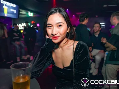 A professional photo of guests enjoying themselves at Cocktails Nightclub from our gallery.