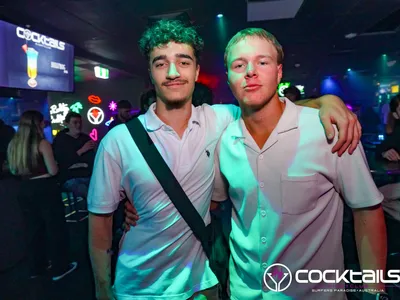 A professional photo of guests enjoying themselves at Cocktails Nightclub from our gallery.