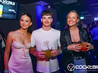 A professional photo of guests enjoying themselves at Cocktails Nightclub from our gallery.