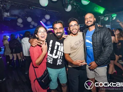 A professional photo of guests enjoying themselves at Cocktails Nightclub from our gallery.