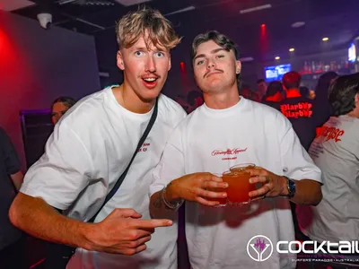 A professional photo of guests enjoying themselves at Cocktails Nightclub from our gallery.