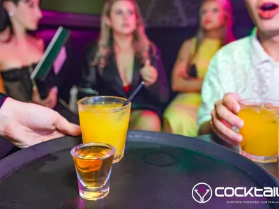 A professional photo of guests enjoying themselves at Cocktails Nightclub from our gallery.