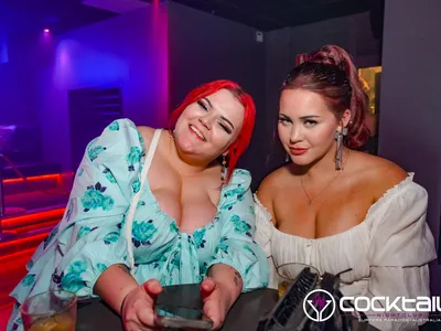 A professional photo of guests enjoying themselves at Cocktails Nightclub from our gallery.