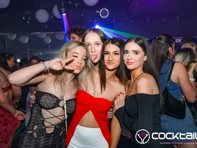 A professional photo of guests enjoying themselves at Cocktails Nightclub from our gallery.