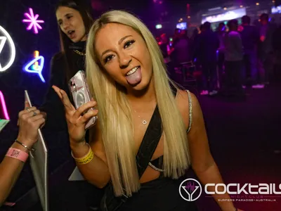 A professional photo of guests enjoying themselves at Cocktails Nightclub from our gallery.