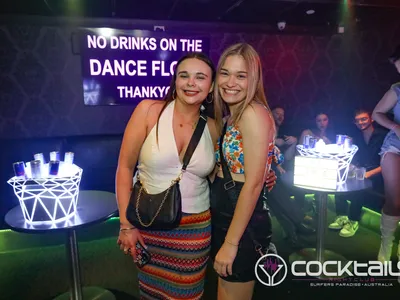 A professional photo of guests enjoying themselves at Cocktails Nightclub from our gallery.