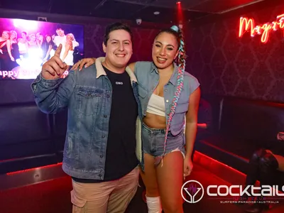 A professional photo of guests enjoying themselves at Cocktails Nightclub from our gallery.