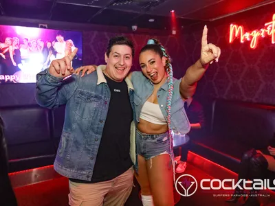 A professional photo of guests enjoying themselves at Cocktails Nightclub from our gallery.