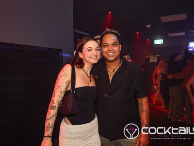 A professional photo of guests enjoying themselves at Cocktails Nightclub from our gallery.