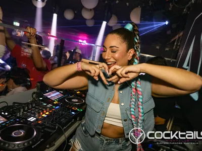 A professional photo of guests enjoying themselves at Cocktails Nightclub from our gallery.