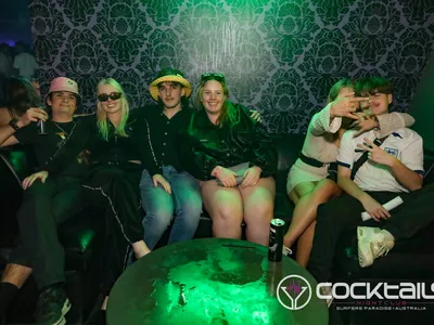 A professional photo of guests enjoying themselves at Cocktails Nightclub from our gallery.