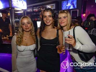 A professional photo of guests enjoying themselves at Cocktails Nightclub from our gallery.