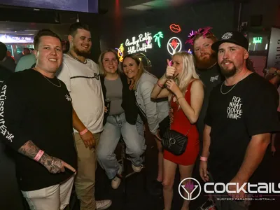 A professional photo of guests enjoying themselves at Cocktails Nightclub from our gallery.