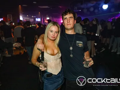 A professional photo of guests enjoying themselves at Cocktails Nightclub from our gallery.