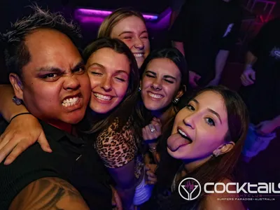 A professional photo of guests enjoying themselves at Cocktails Nightclub from our gallery.