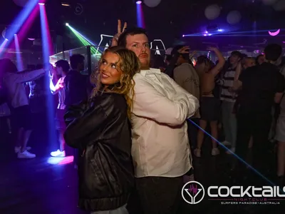 A professional photo of guests enjoying themselves at Cocktails Nightclub from our gallery.