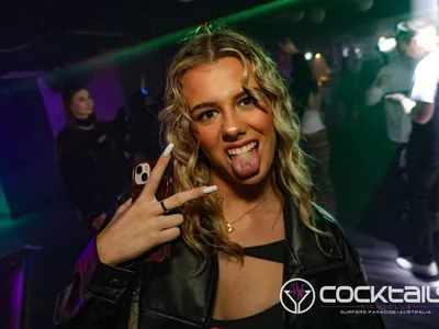 A professional photo of guests enjoying themselves at Cocktails Nightclub from our gallery.