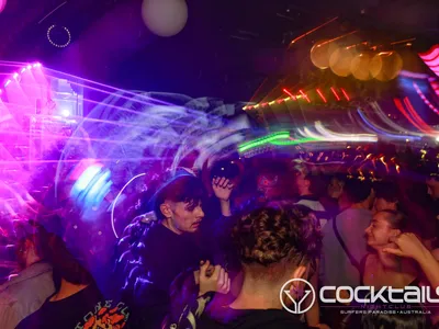 A professional photo of guests enjoying themselves at Cocktails Nightclub from our gallery.