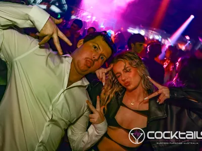 A professional photo of guests enjoying themselves at Cocktails Nightclub from our gallery.