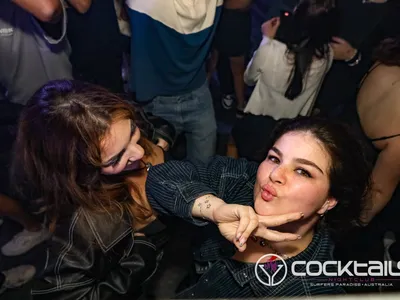 A professional photo of guests enjoying themselves at Cocktails Nightclub from our gallery.