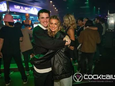 A professional photo of guests enjoying themselves at Cocktails Nightclub from our gallery.