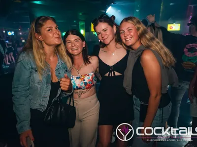 A professional photo of guests enjoying themselves at Cocktails Nightclub from our gallery.