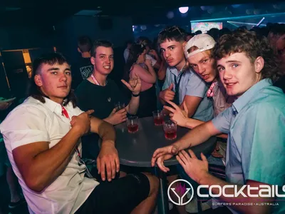 A professional photo of guests enjoying themselves at Cocktails Nightclub from our gallery.