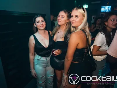 A professional photo of guests enjoying themselves at Cocktails Nightclub from our gallery.