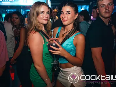 A professional photo of guests enjoying themselves at Cocktails Nightclub from our gallery.