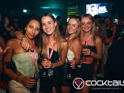 A professional photo of guests enjoying themselves at Cocktails Nightclub from our gallery.