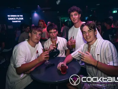 A professional photo of guests enjoying themselves at Cocktails Nightclub from our gallery.