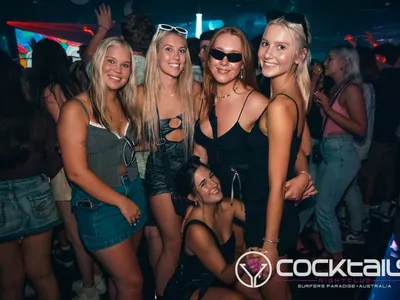 A professional photo of guests enjoying themselves at Cocktails Nightclub from our gallery.