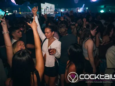 A professional photo of guests enjoying themselves at Cocktails Nightclub from our gallery.