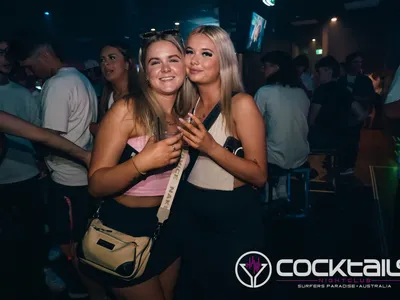 A professional photo of guests enjoying themselves at Cocktails Nightclub from our gallery.